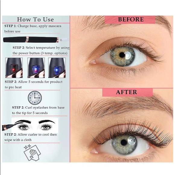 NWT Hot Eyelash Curler – Electric Lash Curler